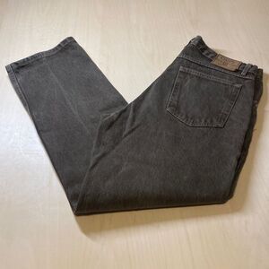 Vintage Chaps Ralph Lauren Mens Brown Medium Wash Straight Denim Jeans Size 36x3